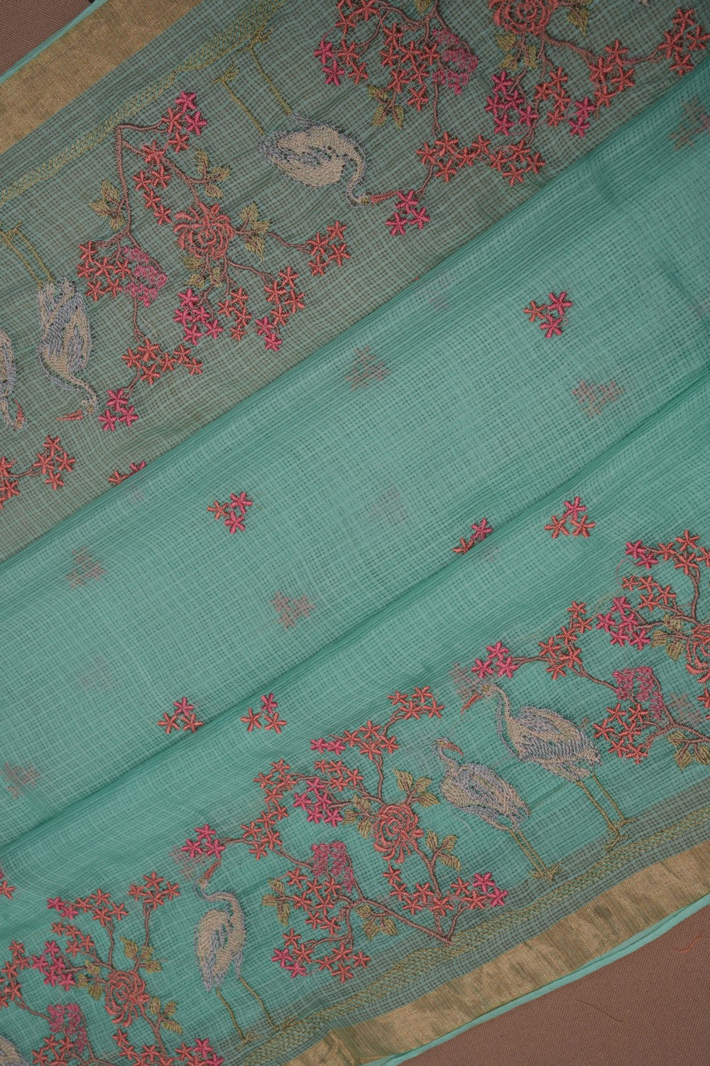 Image of Kota Embroidery Saree